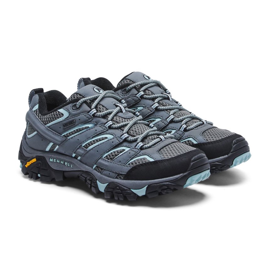 Chaussures Randonnée Merrell Moab 2 GORE-TEX Bleu Marine Femme | A.D.YEGD